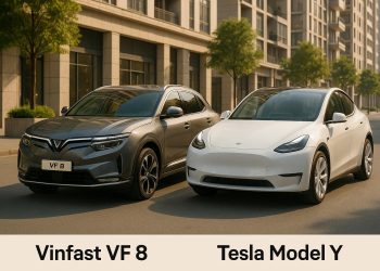 VinFast VF8 vs Tesla Model Y: So Sánh Chi Tiết