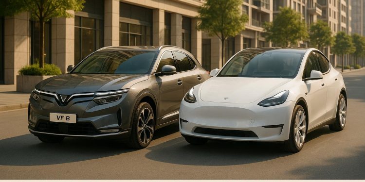 VinFast VF8 vs Tesla Model Y: So Sánh Chi Tiết